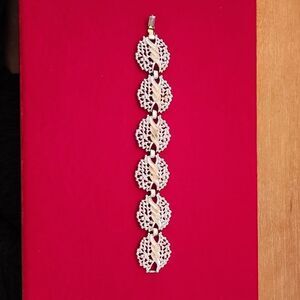 Vintage Signed Emmons Silver Plated Bracelet